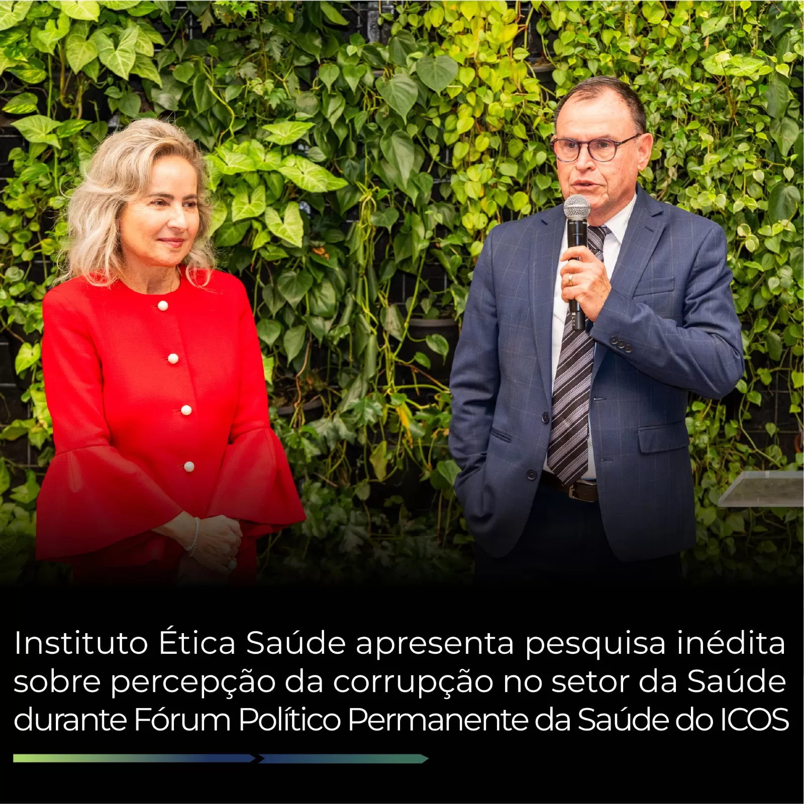 Instituto Ética Saúde apresenta pesquisa inédita sobre percepção da corrupção no setor da Saúde durante Fórum Político Permanente da Saúde do ICOS Instituto Ética Saúde apresenta pesquisa inédita sobre percepção da corrupção no setor da Saúde durante Fórum Político Permanente da Saúde do ICOS