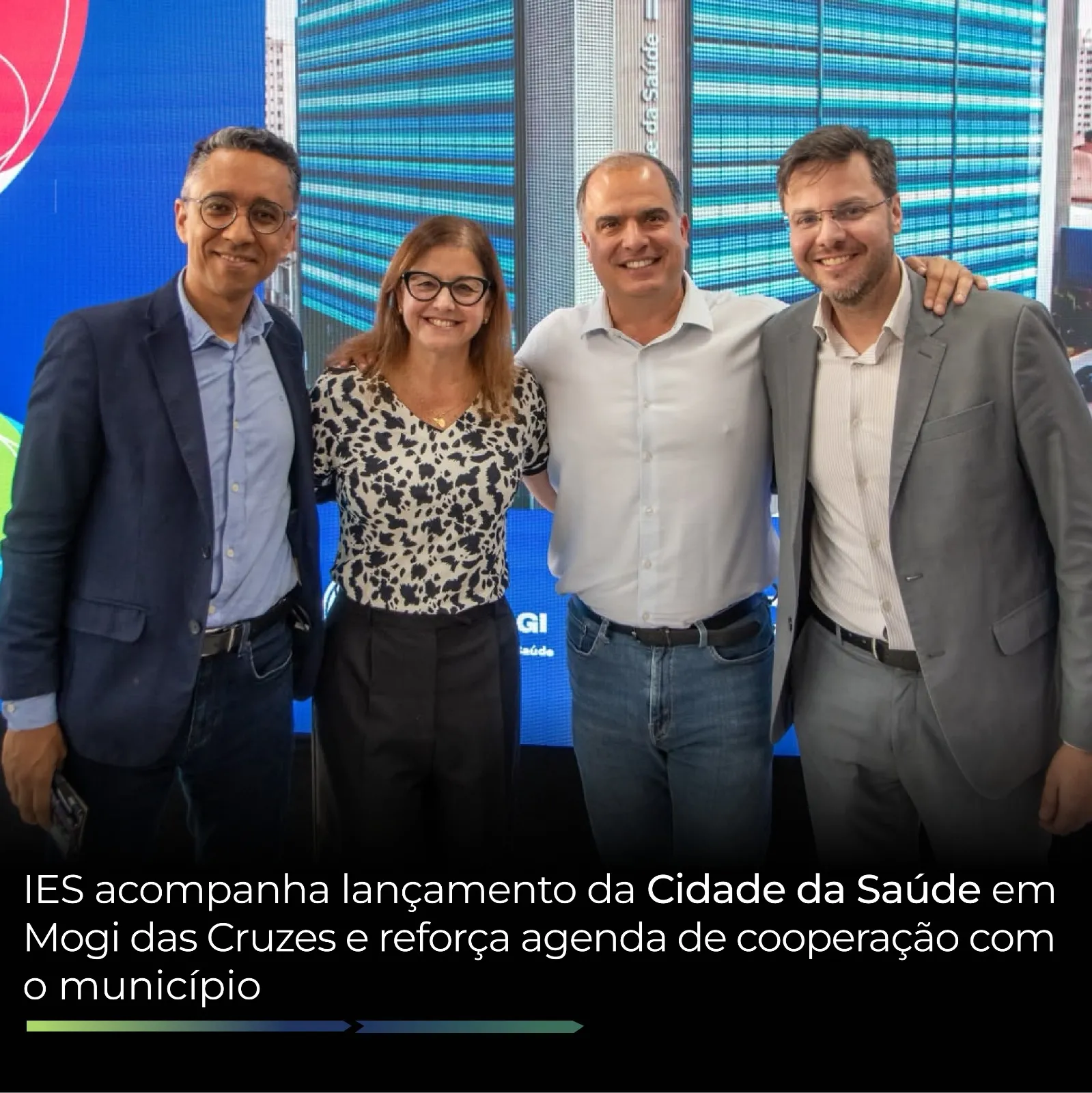IES acompanha lançamento da Cidade da Saúde em Mogi das Cruzes e reforça agenda de cooperação com o município