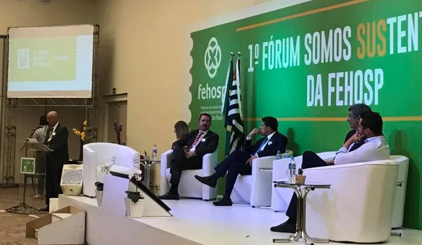 IES participa do 1º Fórum Somos SUStentáveis da Fehosp
