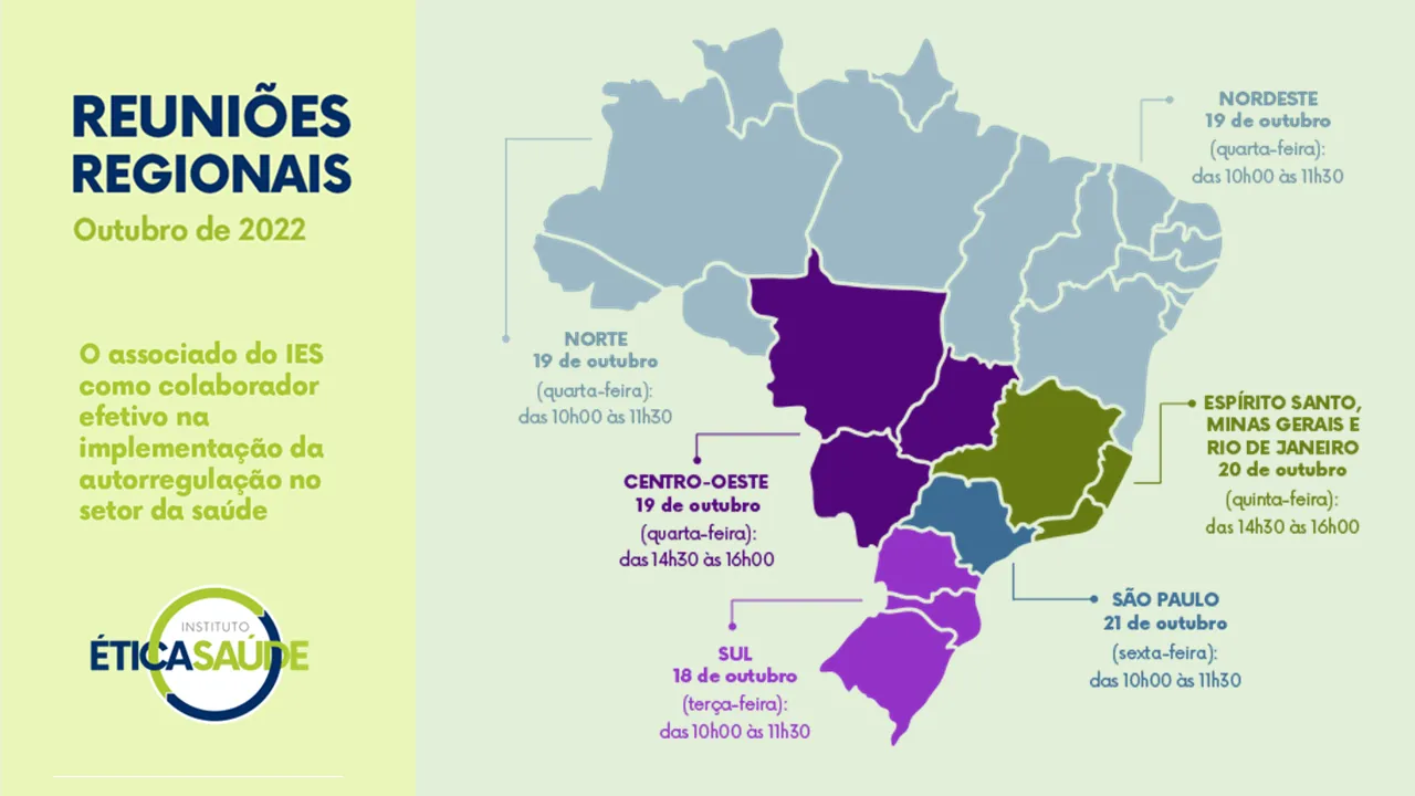 Autorregulação é tema central de reuniões regionais